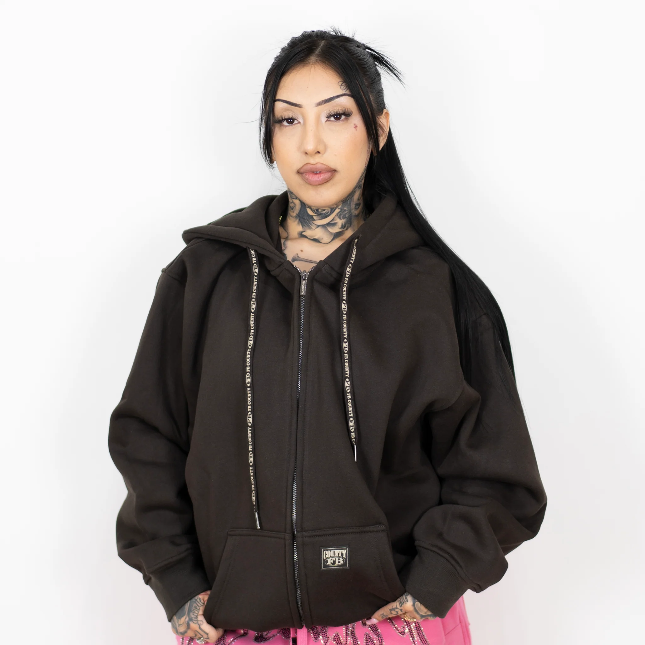 FB County 13oz Heavyweight Zip-Up Hoodie - Image 3