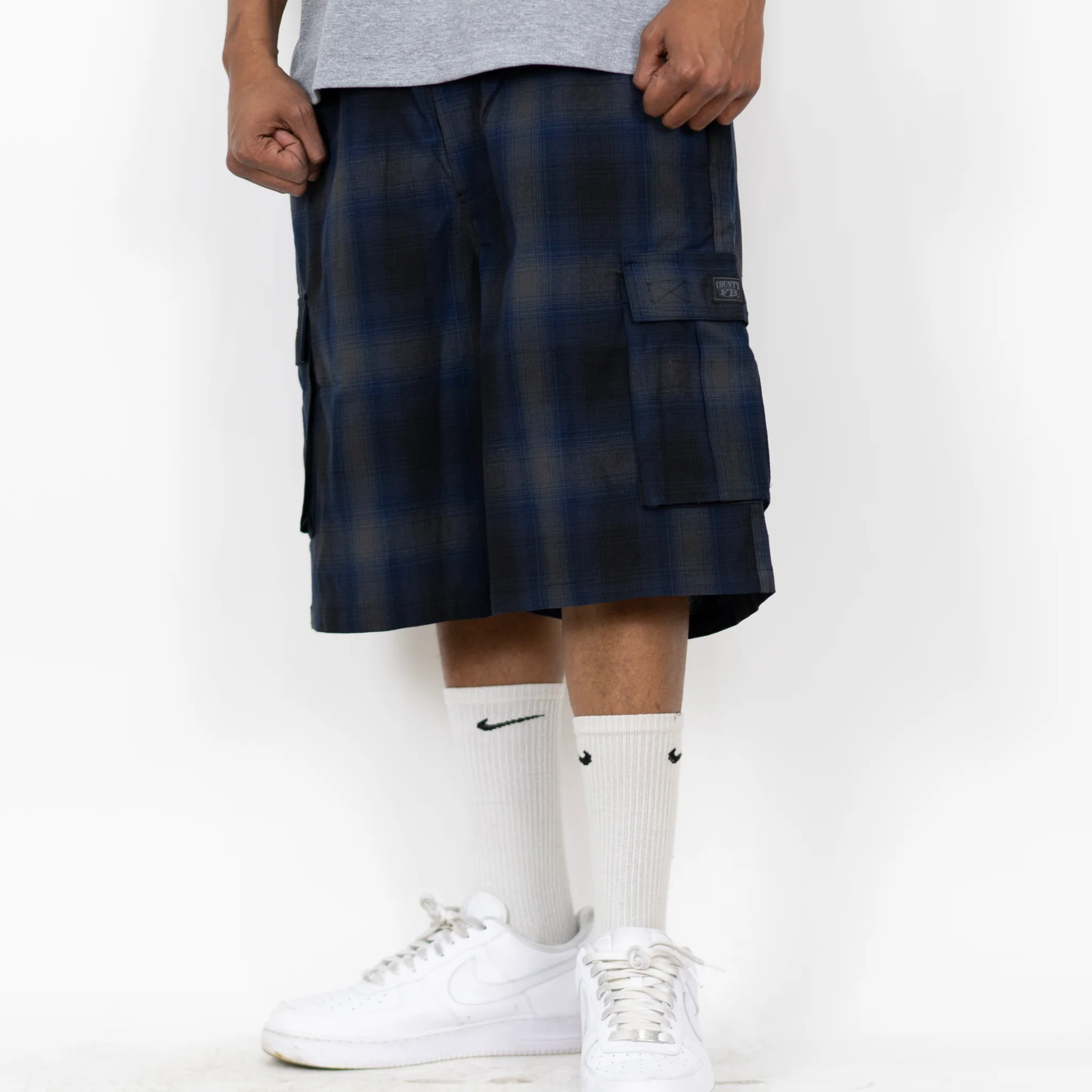 FB County Cargo Checker Shorts - Image 18