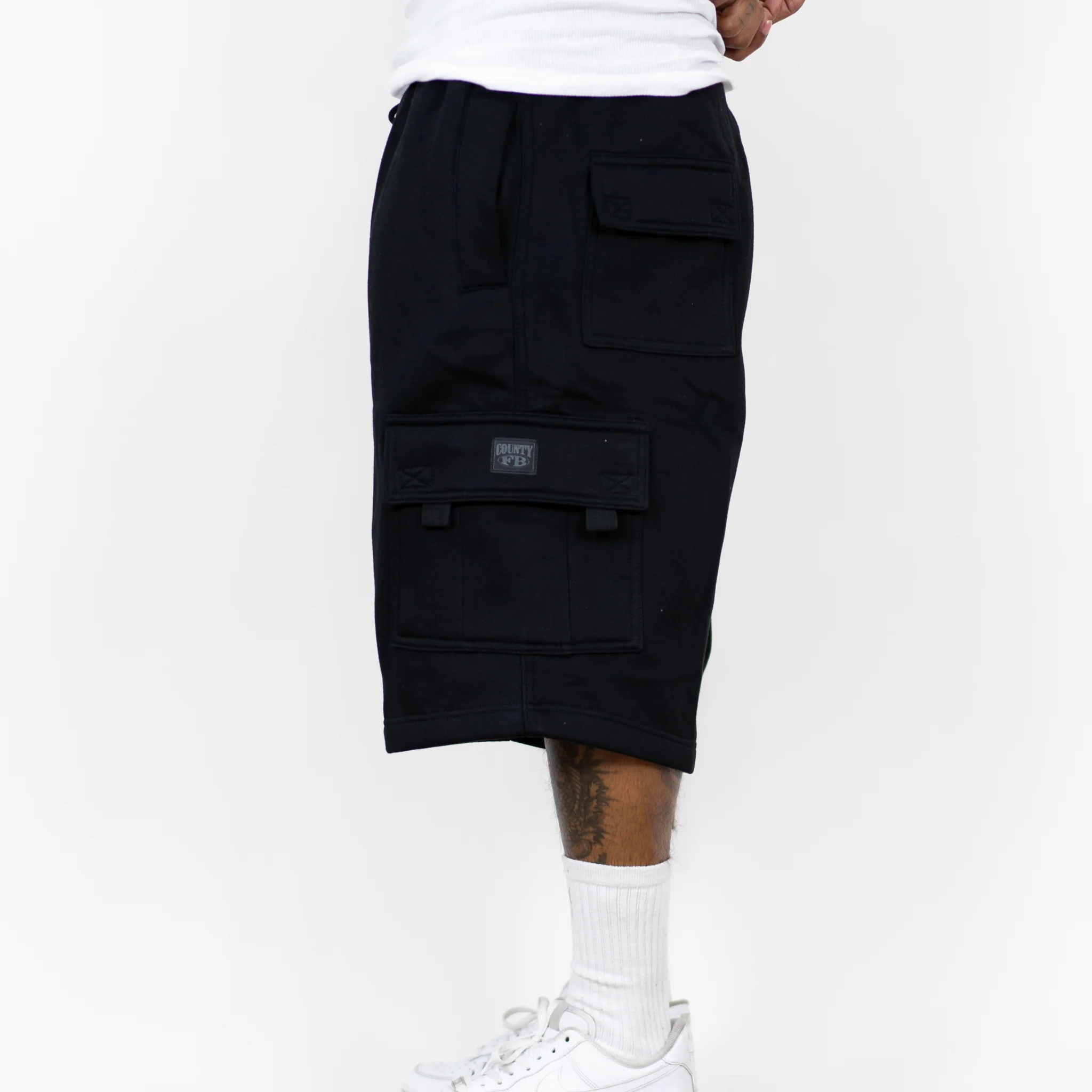 FB County Fleece Cargo Shorts - Image 3