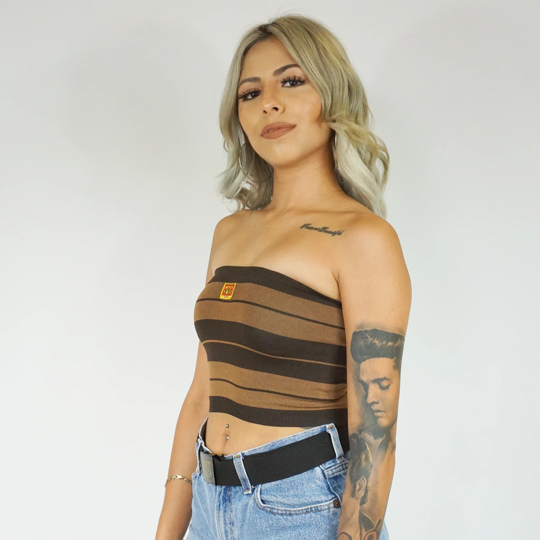 FB County Charlie Brown Tube Top - Image 8