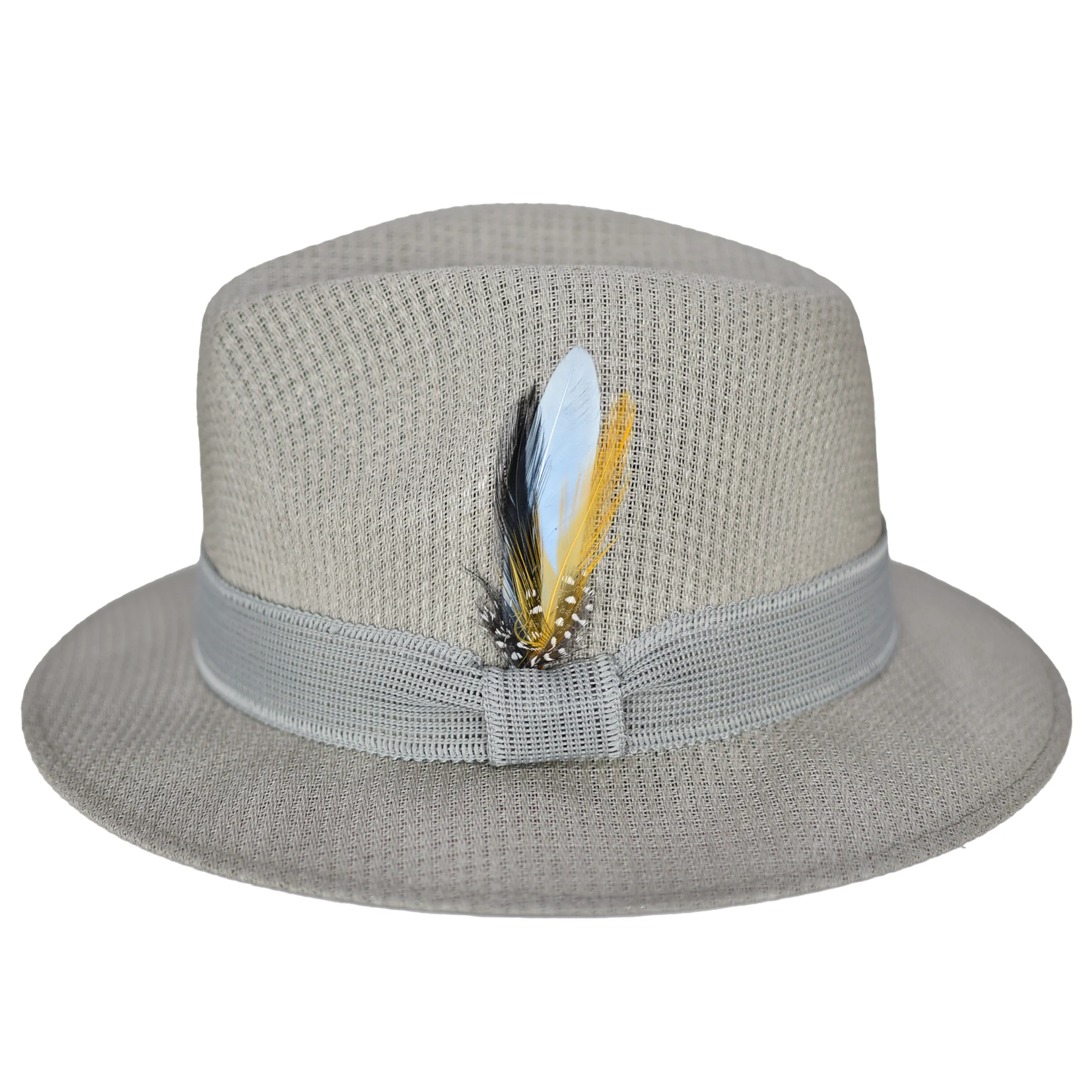 FB County Fedora Hat - Solid Band - Image 10