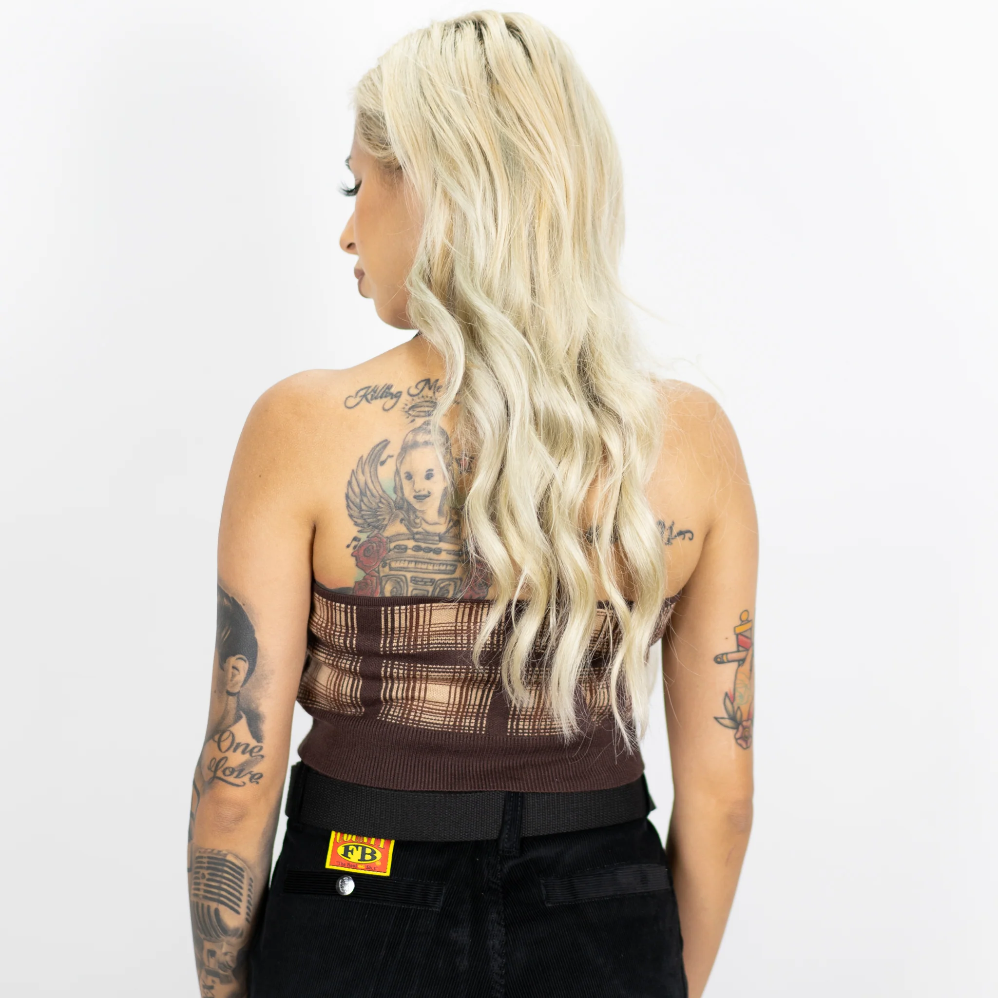 FB County Flannel Halter Top - Image 16