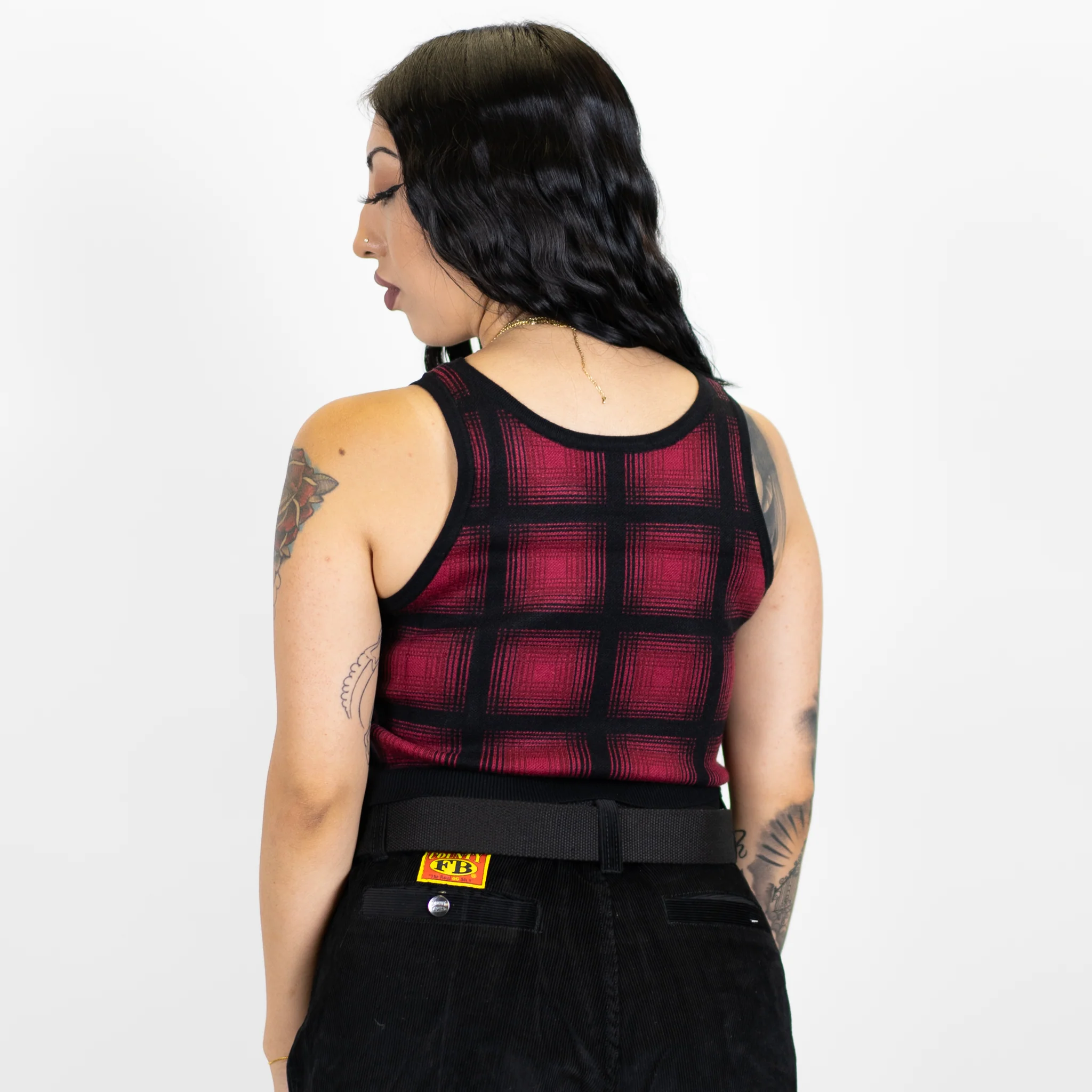 FB County Flannel Tank Top - Image 12