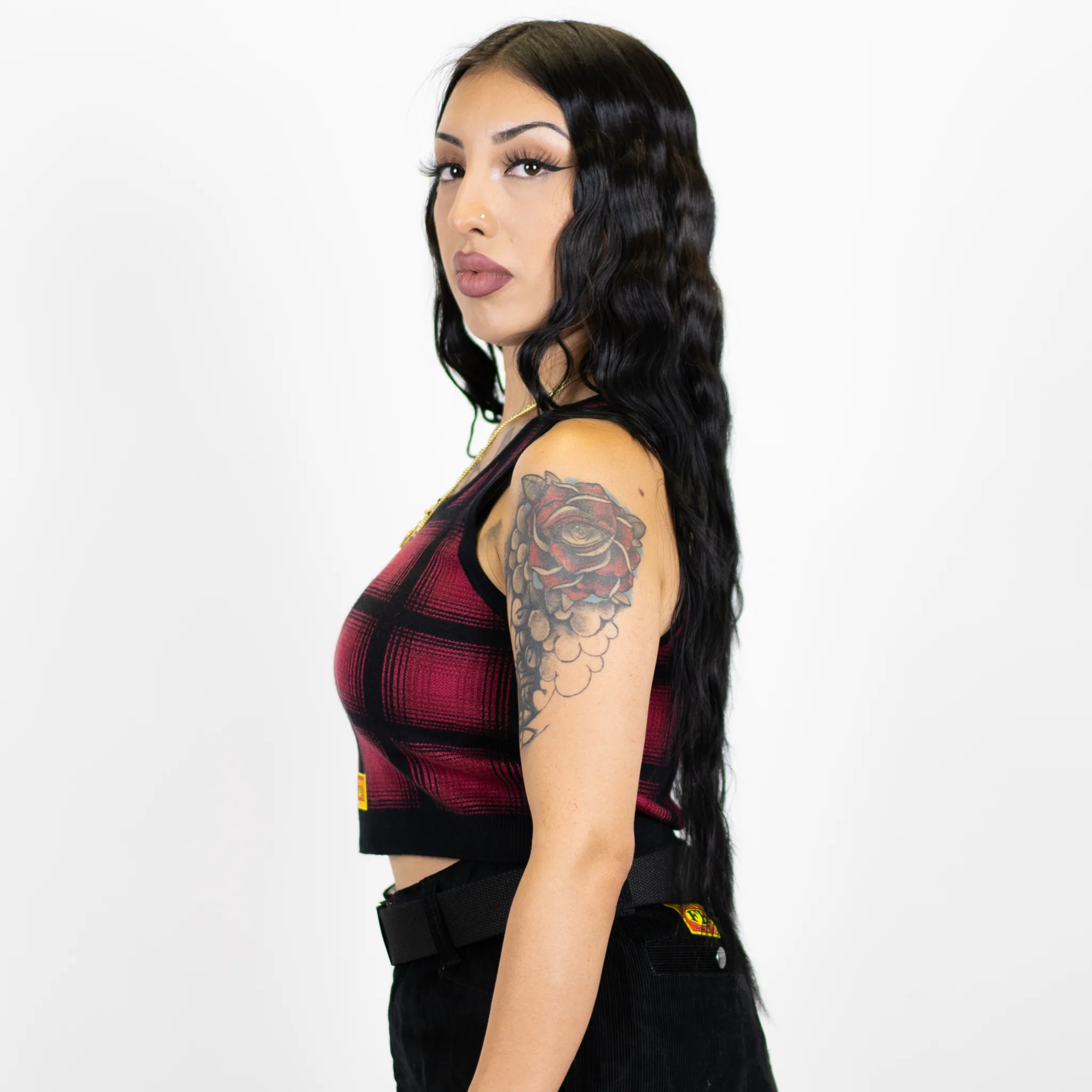 FB County Flannel Tank Top - Image 13
