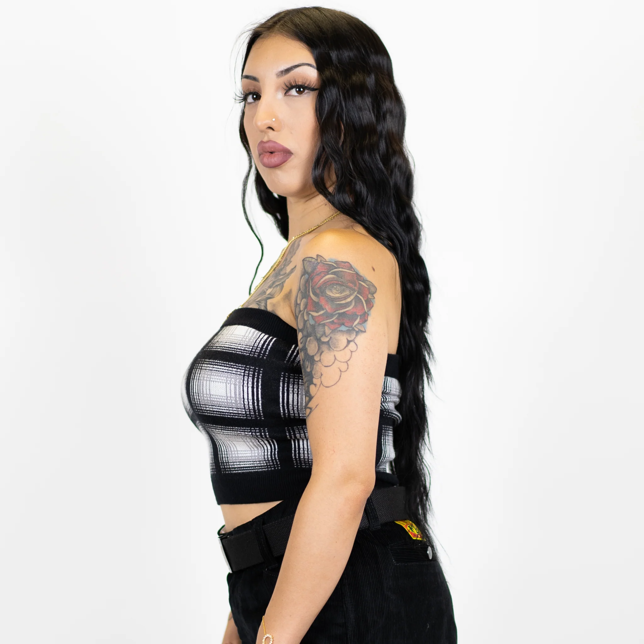 FB County Flannel Tube Top - Image 12