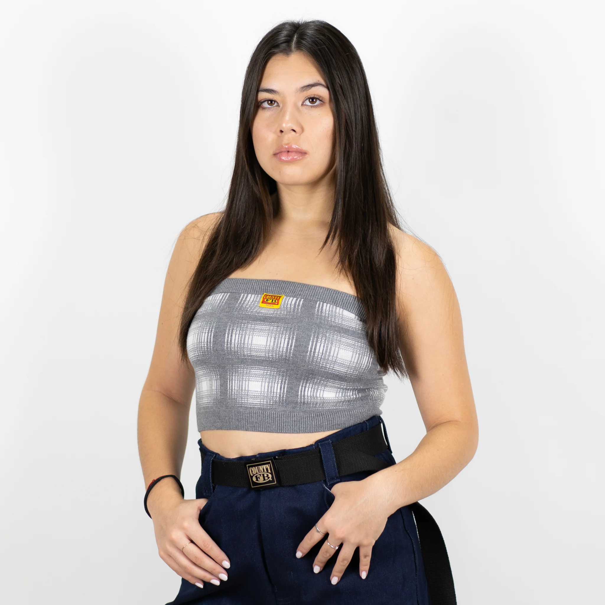FB County Flannel Tube Top - Image 6