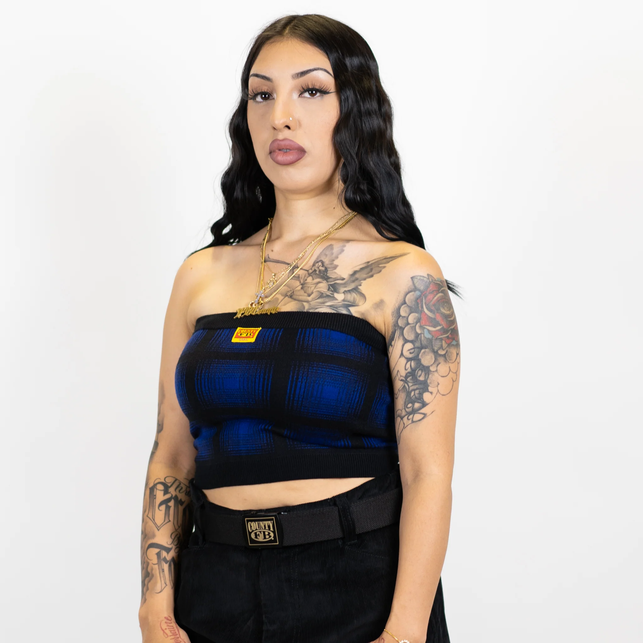 FB County Flannel Tube Top - Image 9