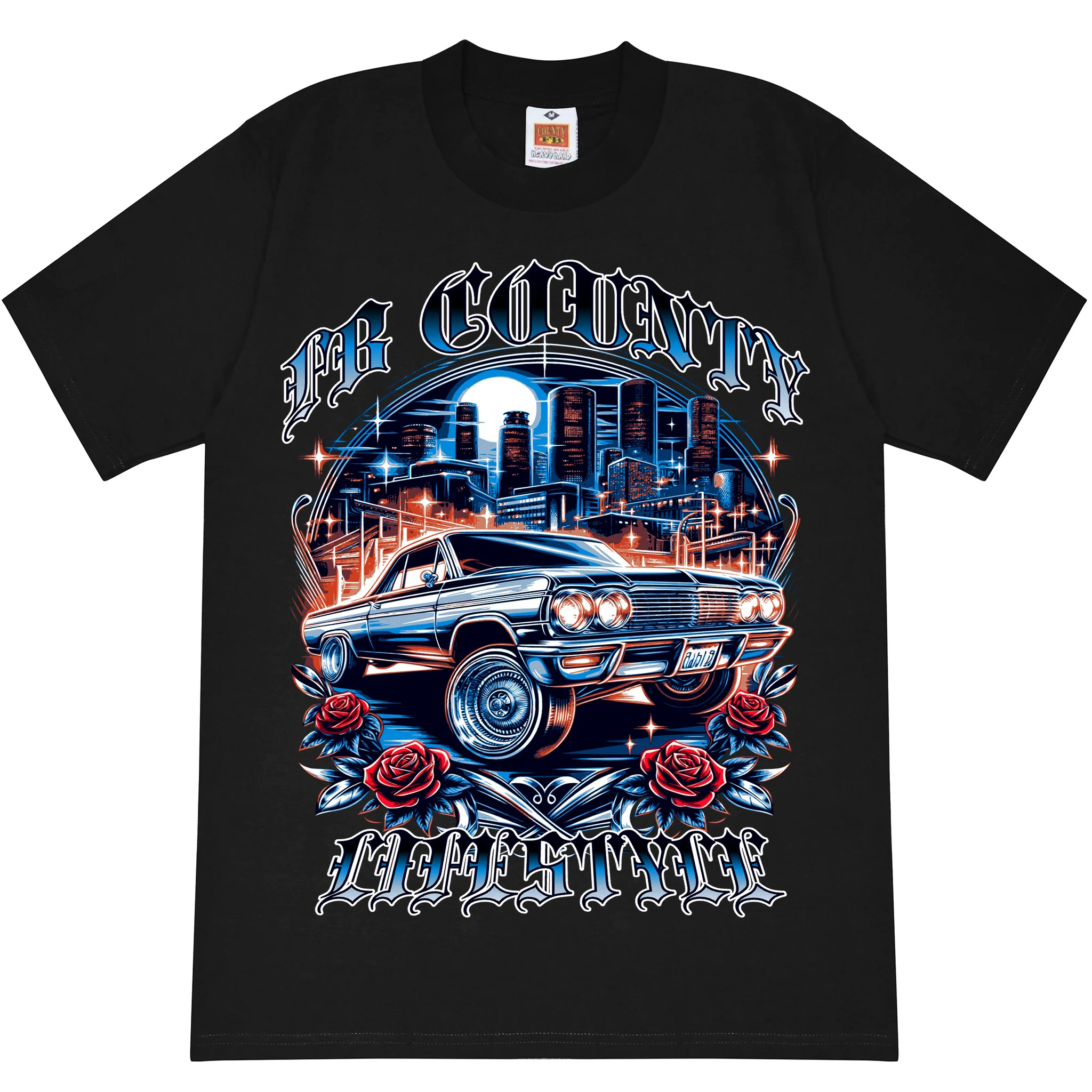 FB County Graphic Heavy Hard T-Shirts - (JUMBO PRINTS) - Image 4