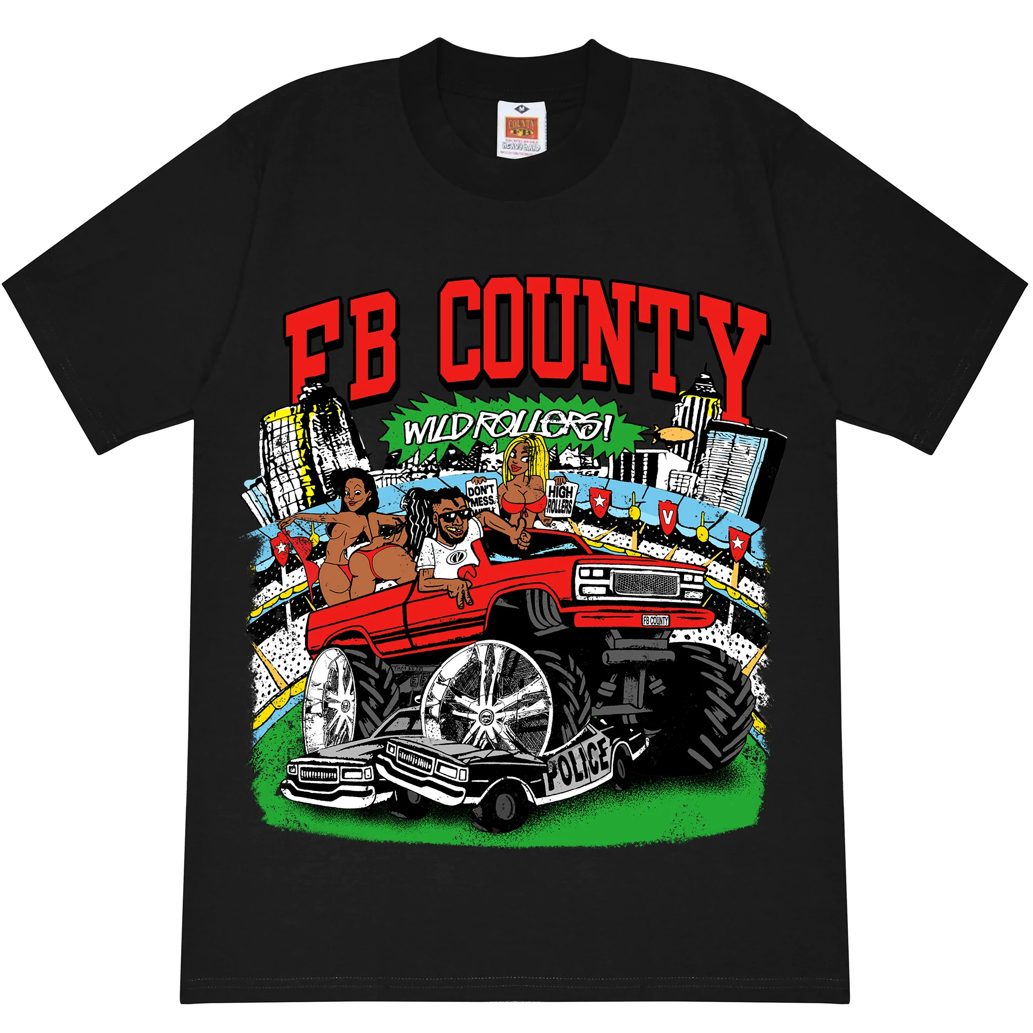 FB County Graphic Heavy Hard T-Shirts - (JUMBO PRINTS) - Image 5