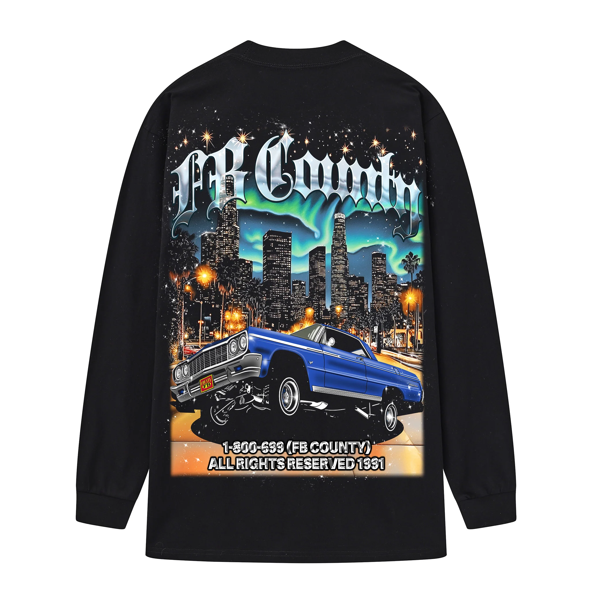 FB County Graphic Long Sleeve Tee - Image 4