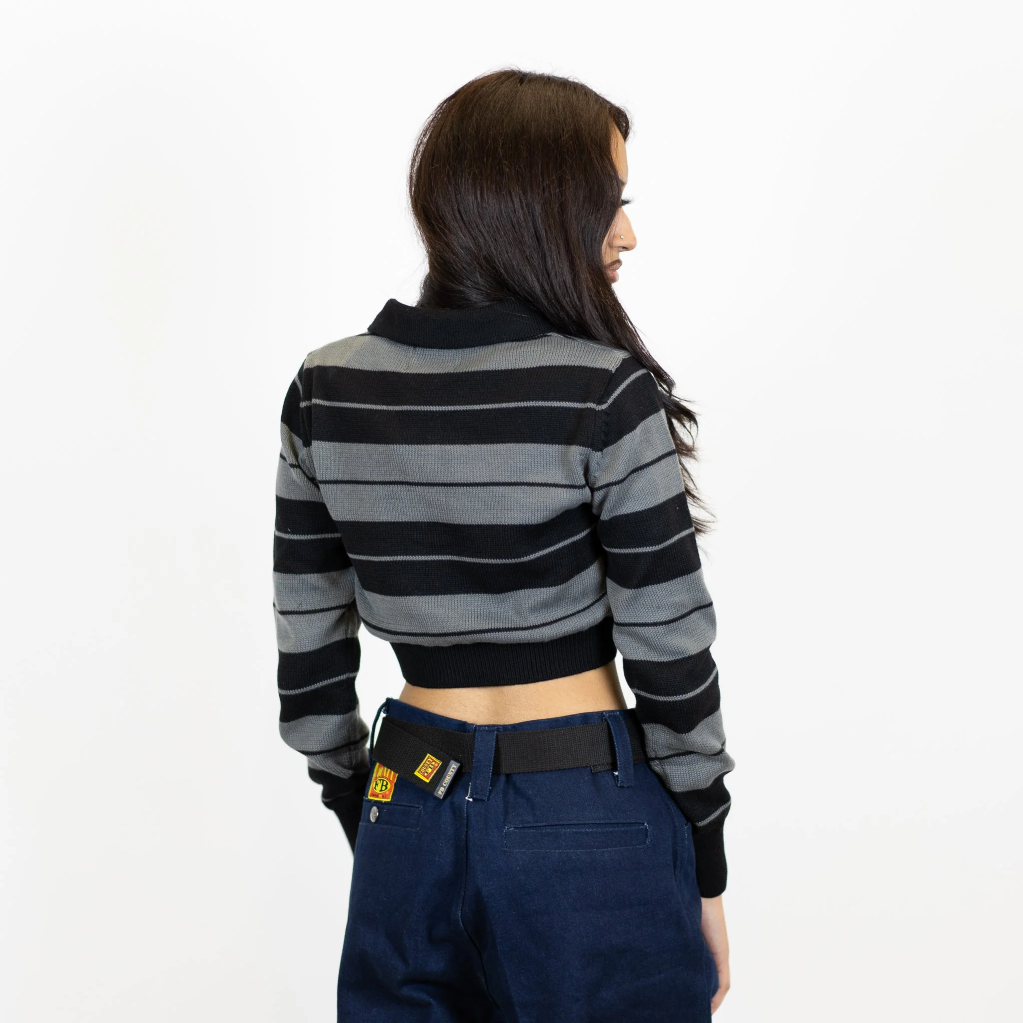FB County Long Sleeve Charlie Brown Crop Top - Image 11
