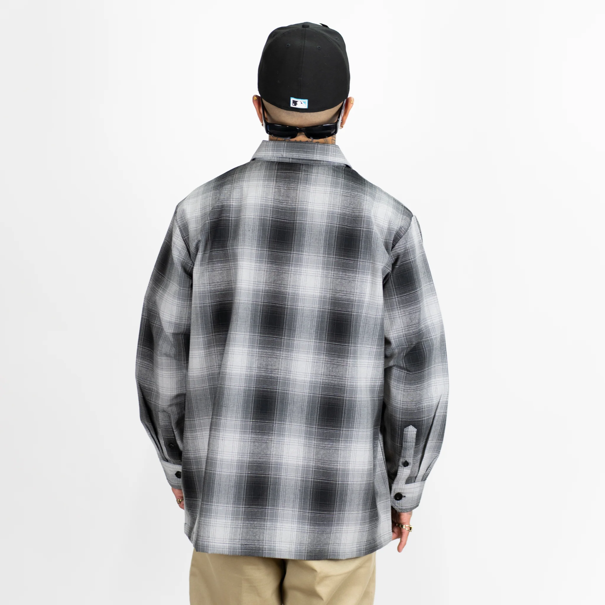 FB County Long Sleeve Checker Zip Shirt - Image 28