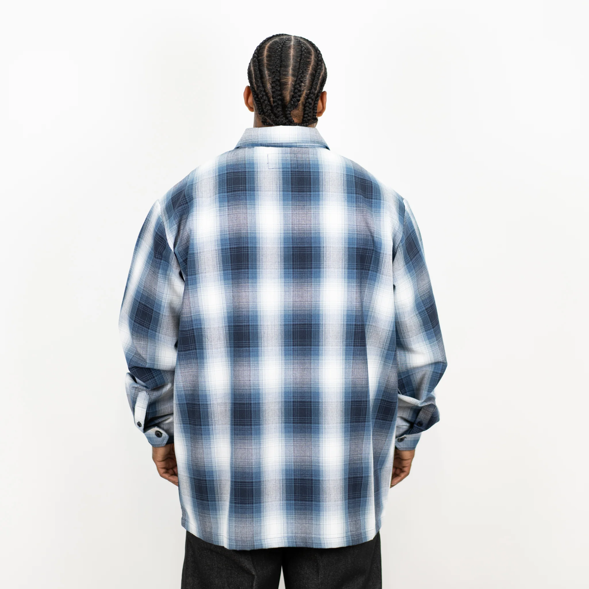 FB County Long Sleeve Checker Zip Shirt - Image 34