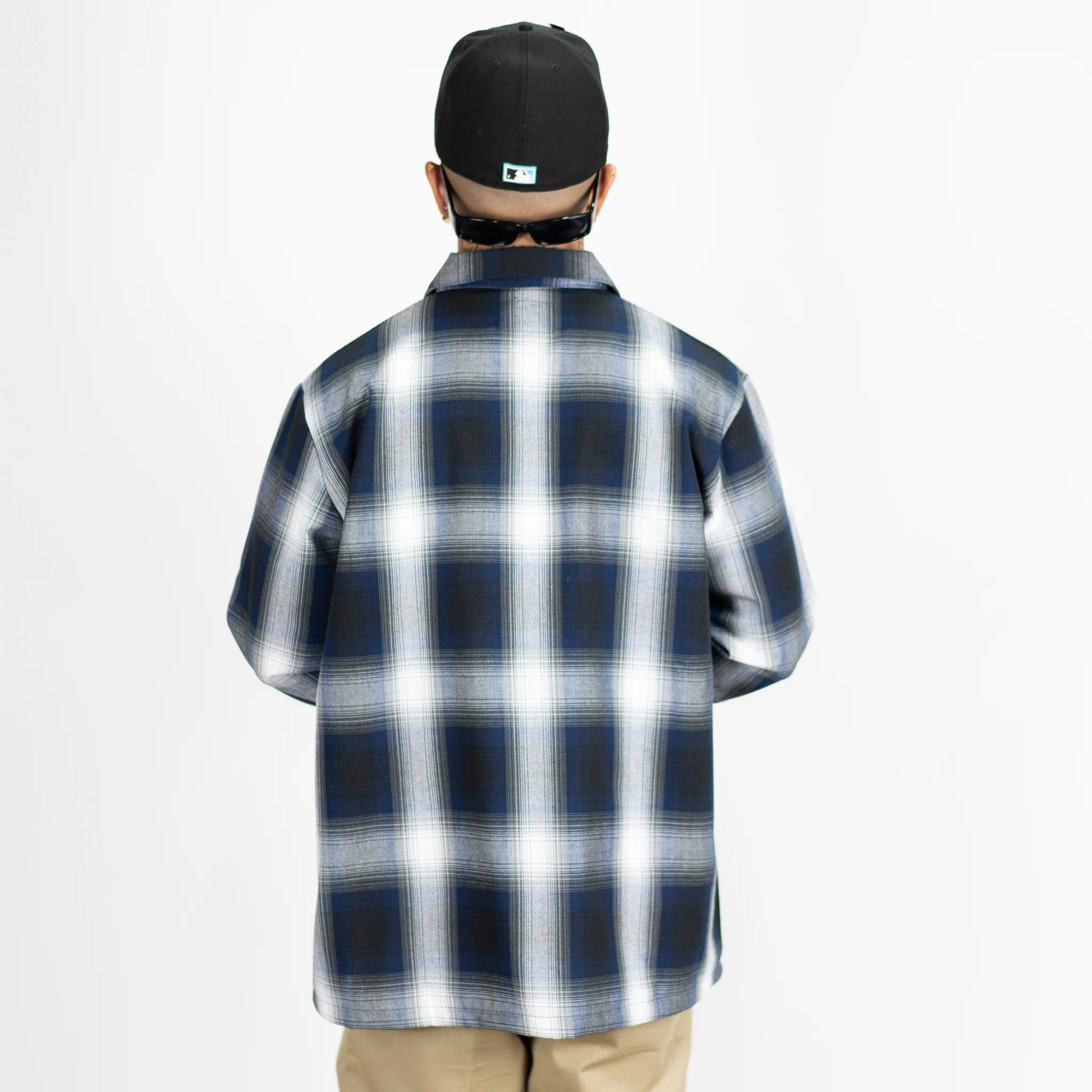 FB County Long Sleeve Checker Zip Shirt - Image 40