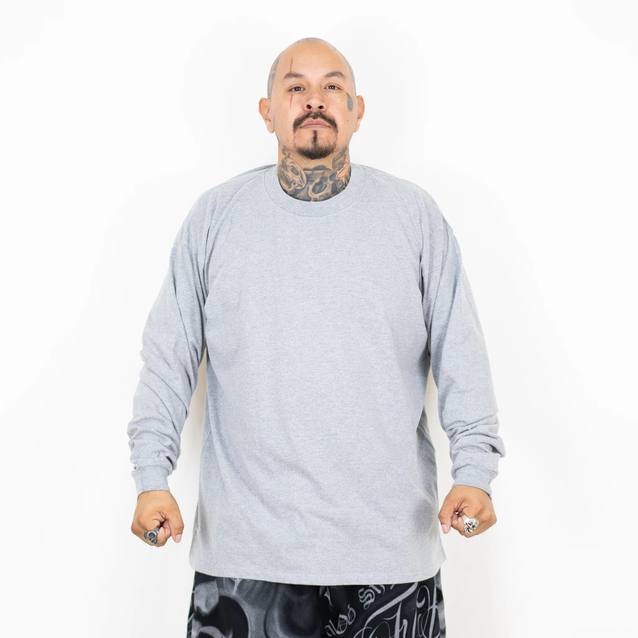 FB County Long Sleeve Heavy Hard T-Shirt - Image 3