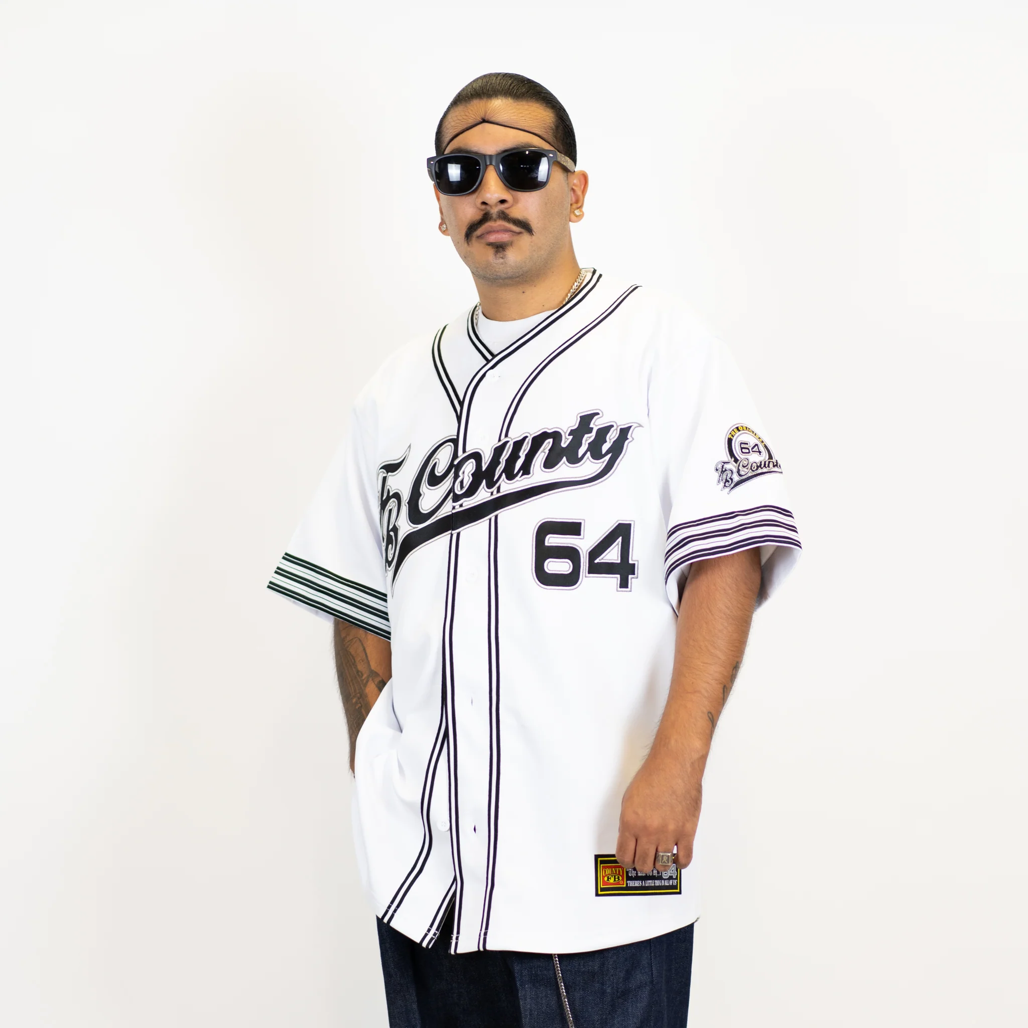 FB County Mens Baseball Classic Signature Jersey - Image 3