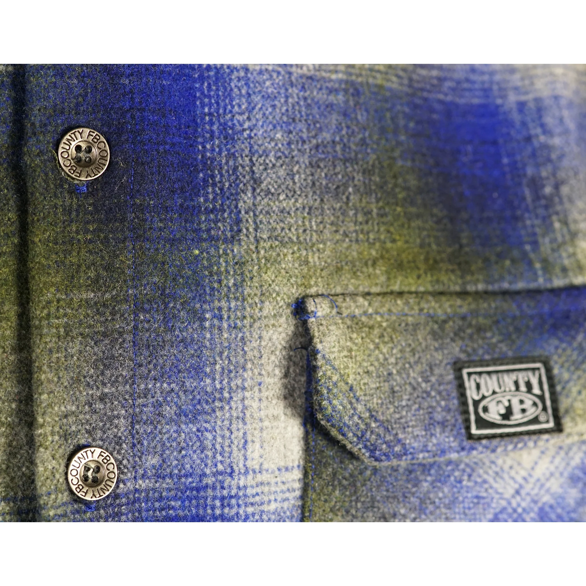 FB County Super Heavyweight Wool Blend Long Sleeve Shirt - Image 10