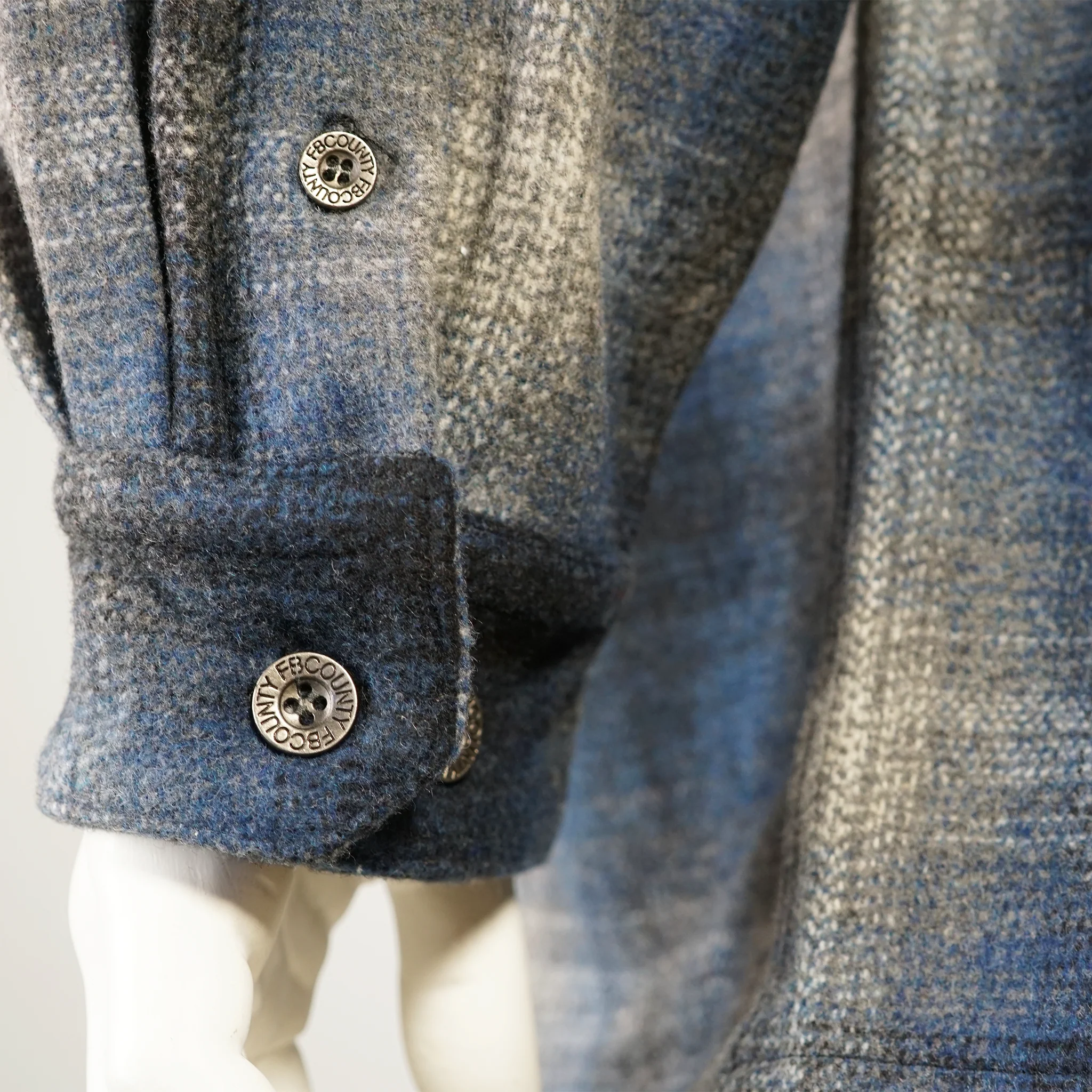 FB County Super Heavyweight Wool Blend Long Sleeve Shirt - Image 17
