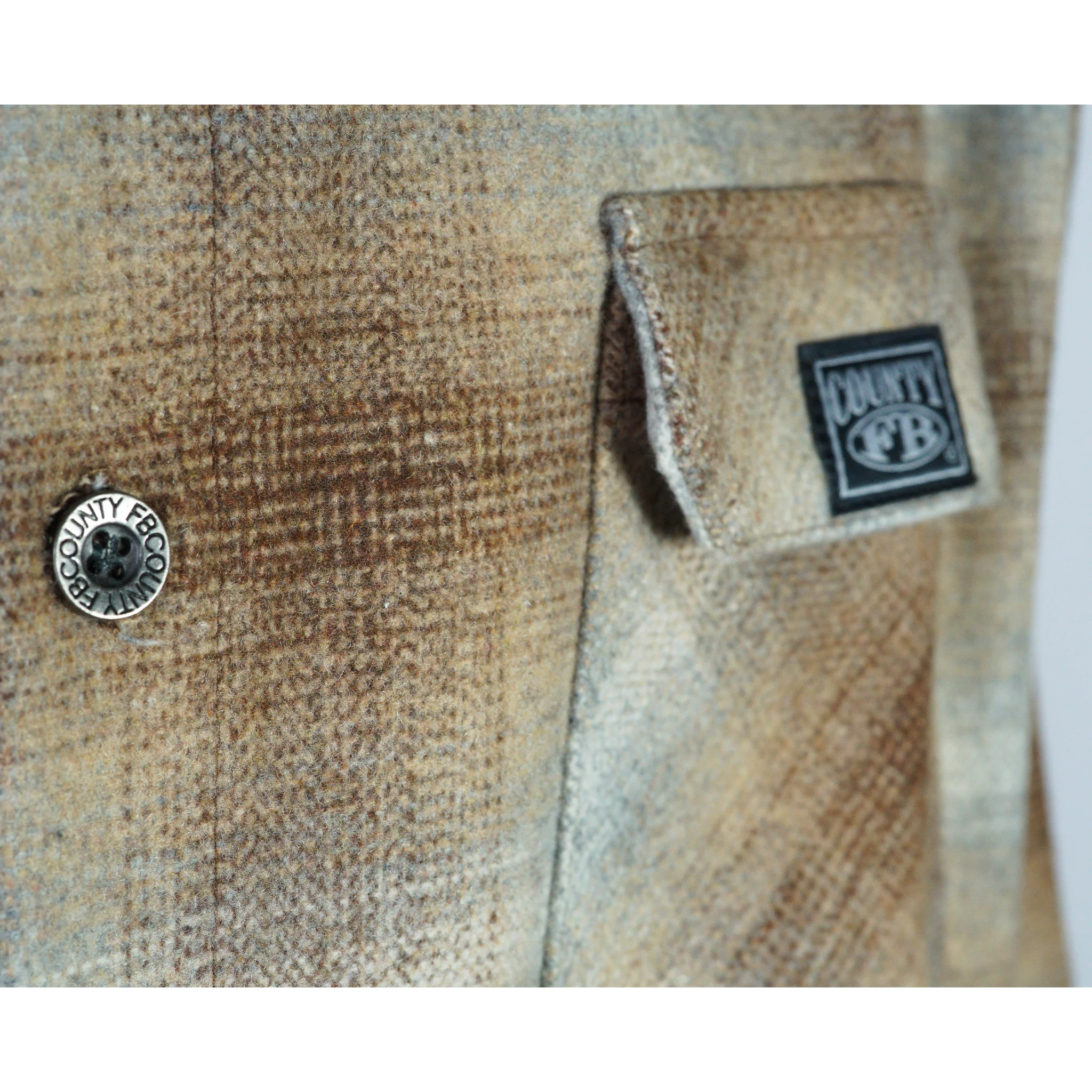 FB County Super Heavyweight Wool Blend Long Sleeve Shirt - Image 22