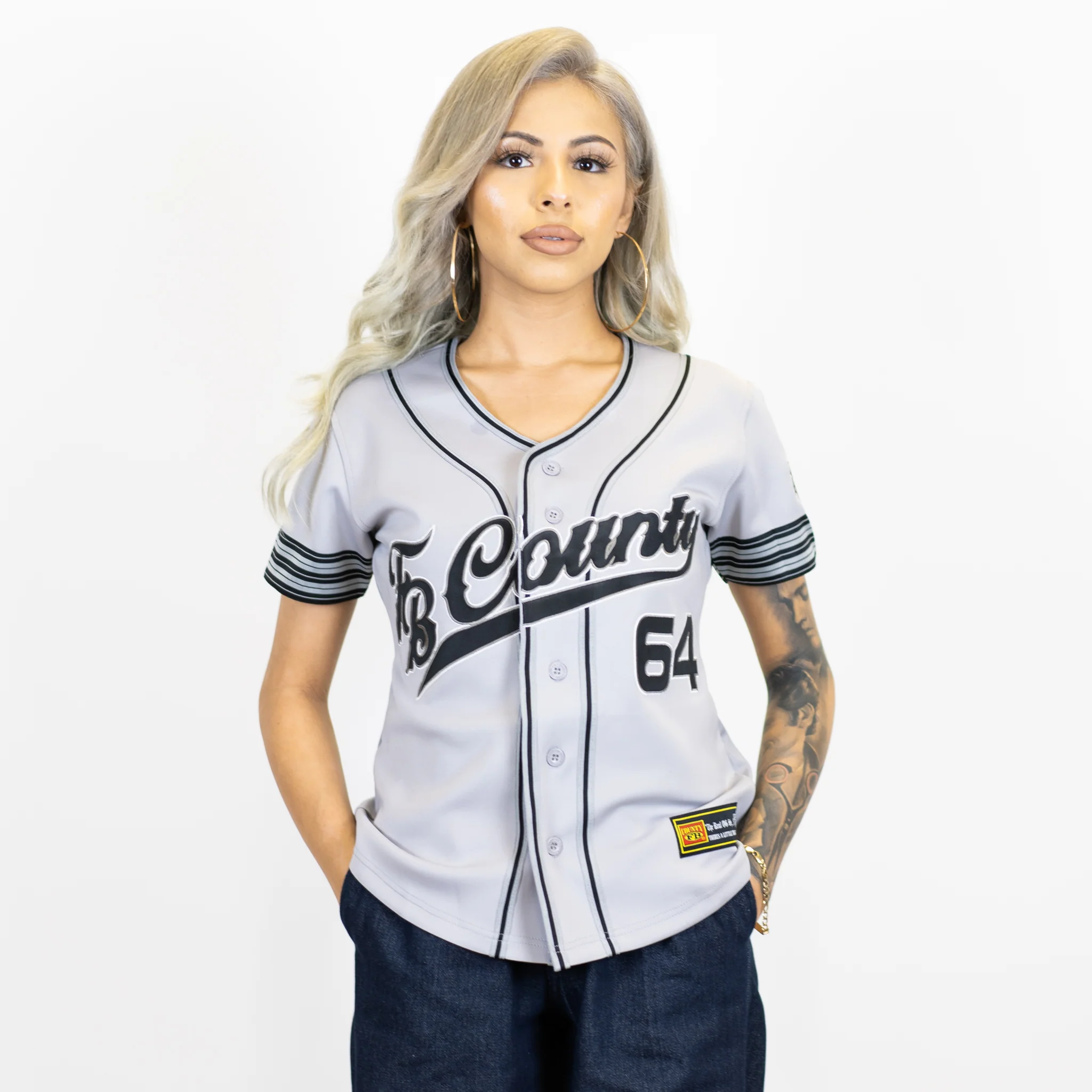 FB County Womens Football Classic Signature Jersey - Image 3