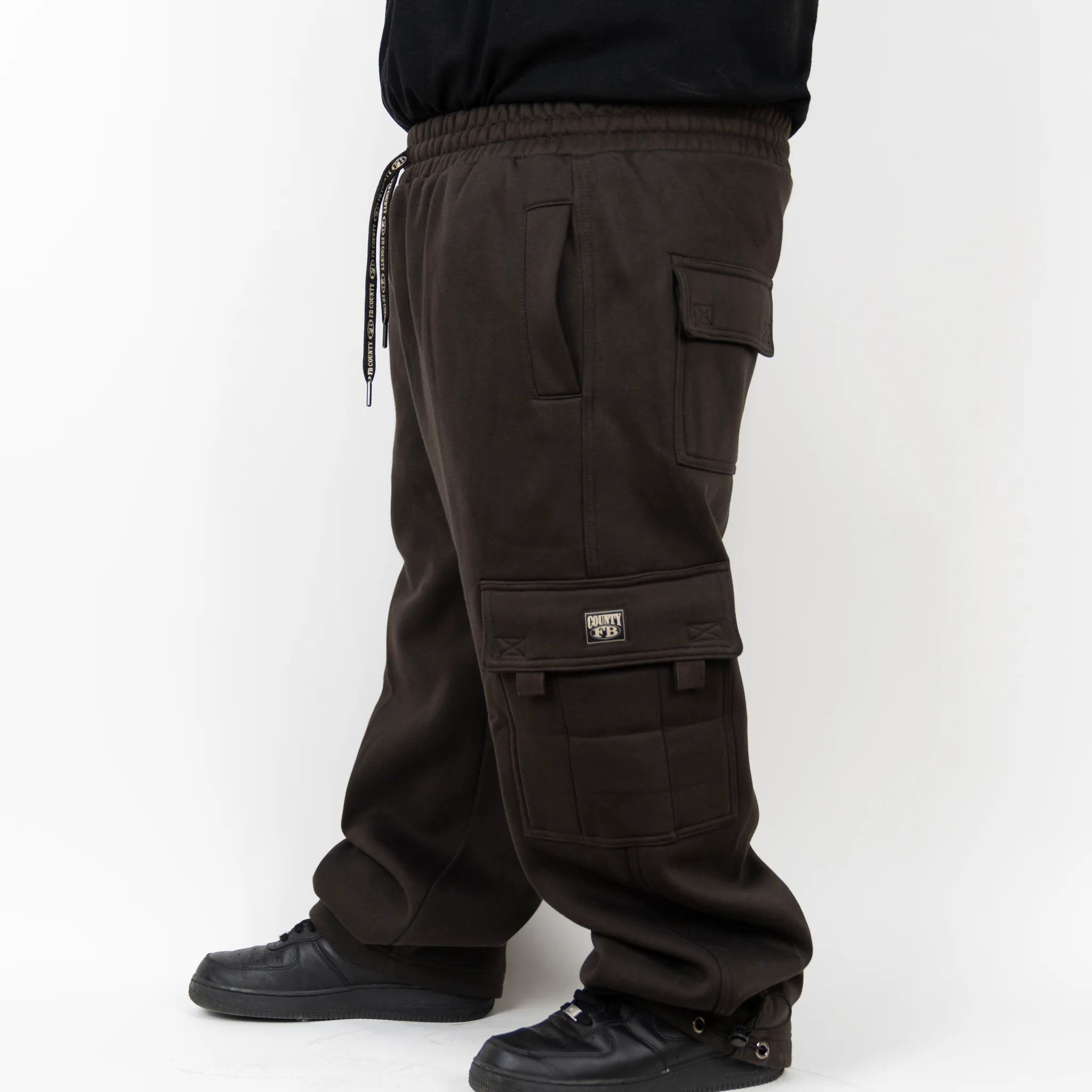 FB County Heavyweight Baggy Cargo Sweatpants - Image 18