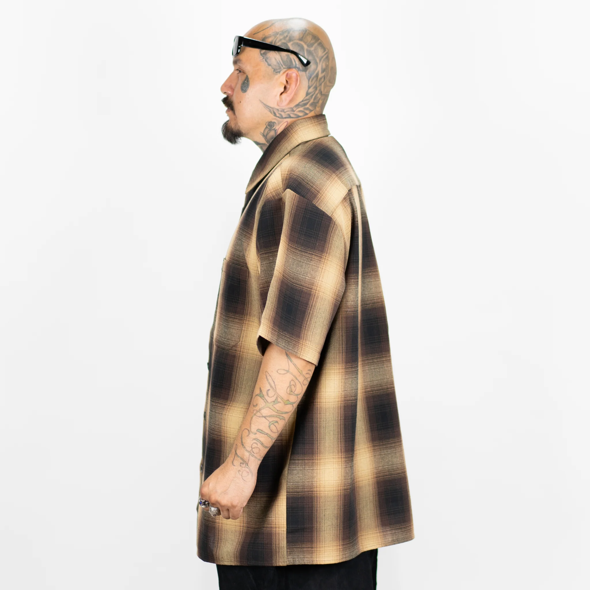 FB County Short Sleeve Checker Flannel Shirt - Image 19