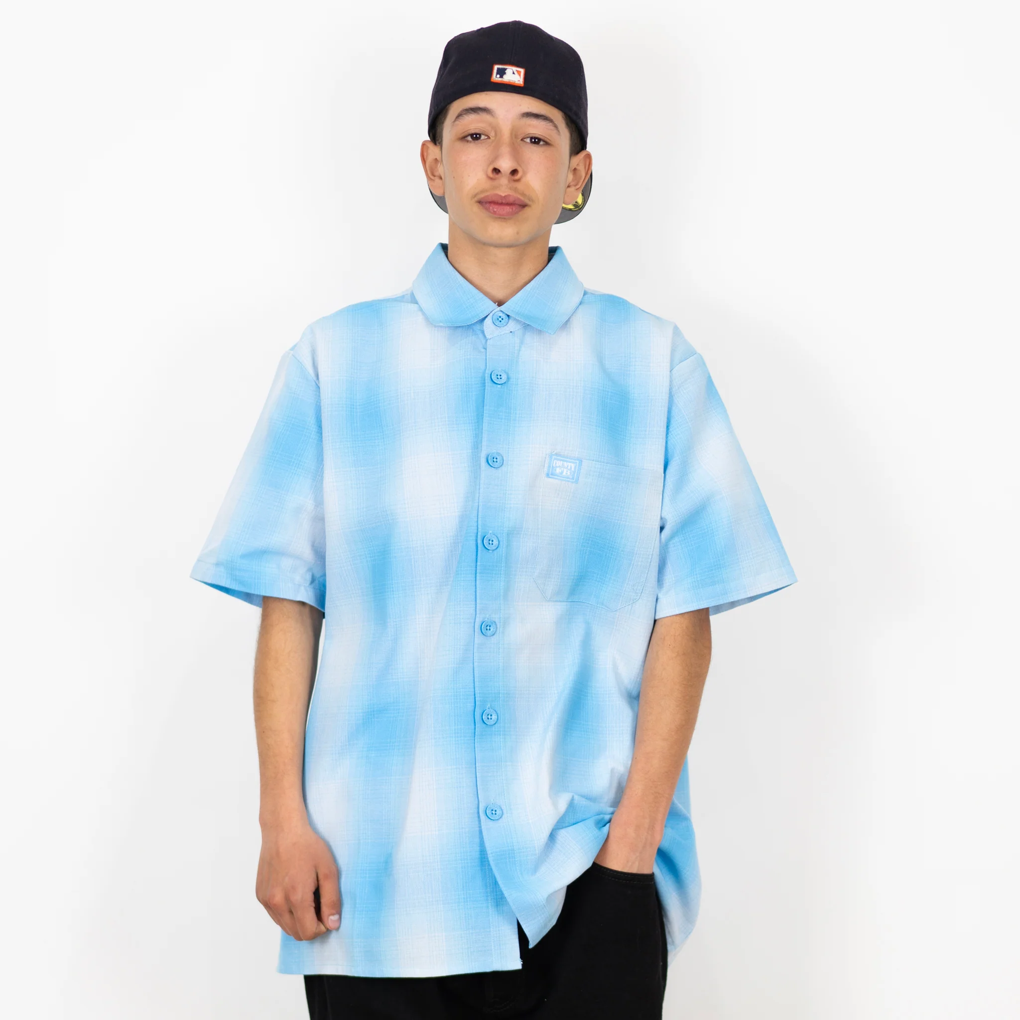 FB County Short Sleeve Checker Flannel Shirt - Image 35