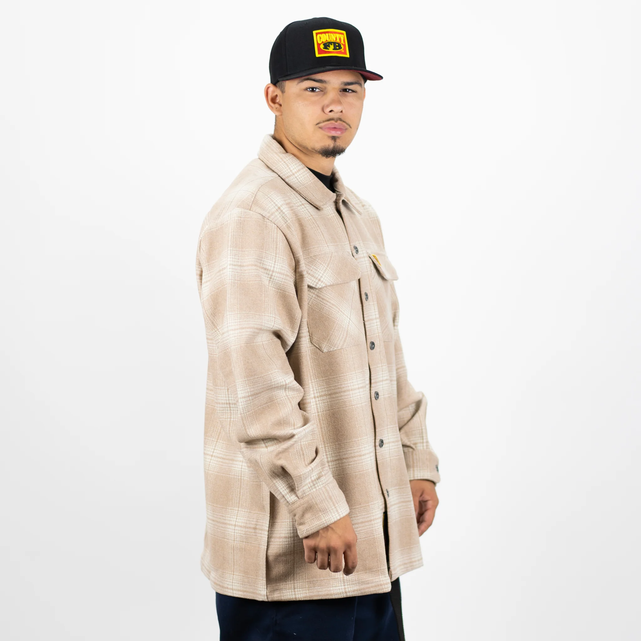 New FB County Super Heavyweight Wool Blend Long Sleeve Shirt - Image 21