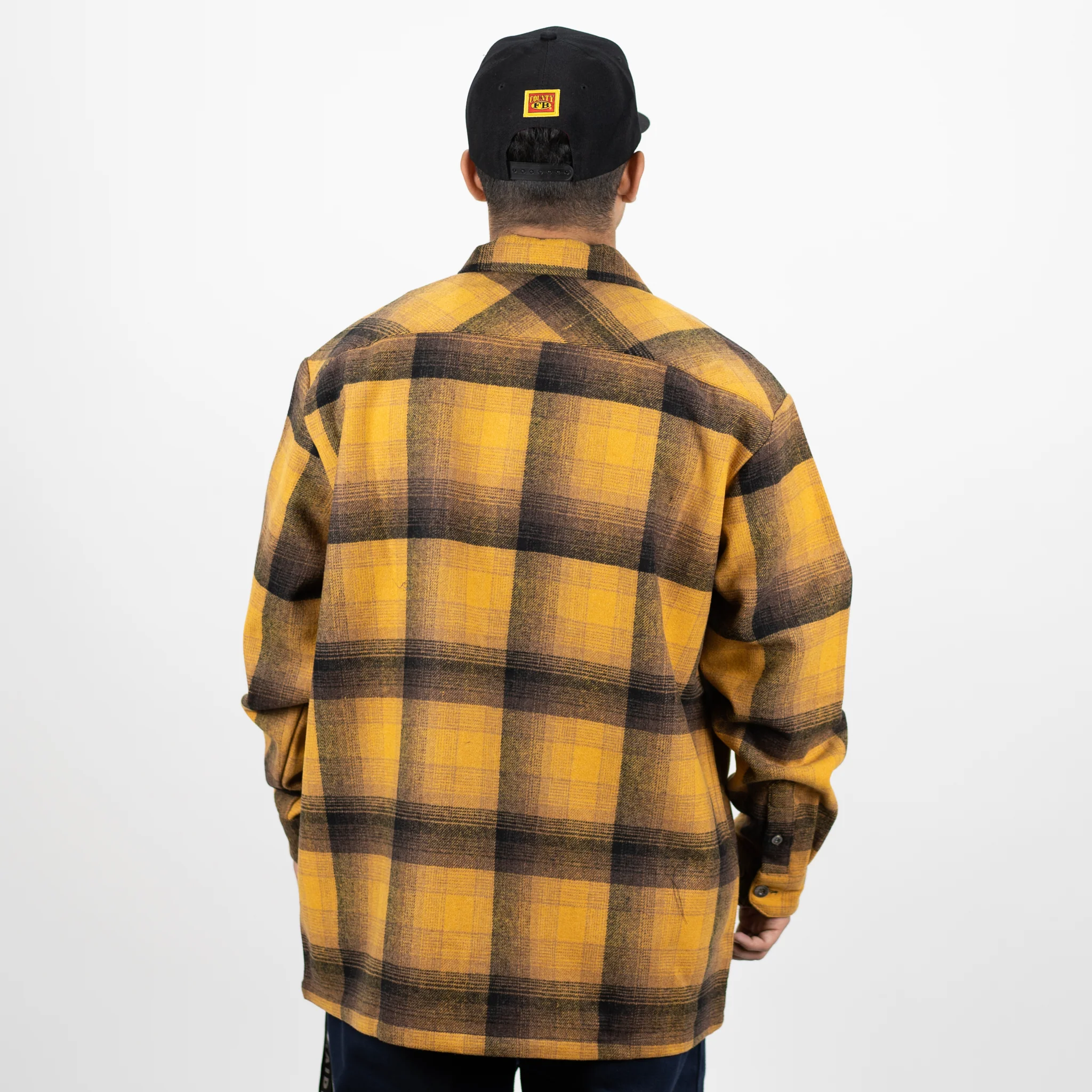 New FB County Super Heavyweight Wool Blend Long Sleeve Shirt - Image 32
