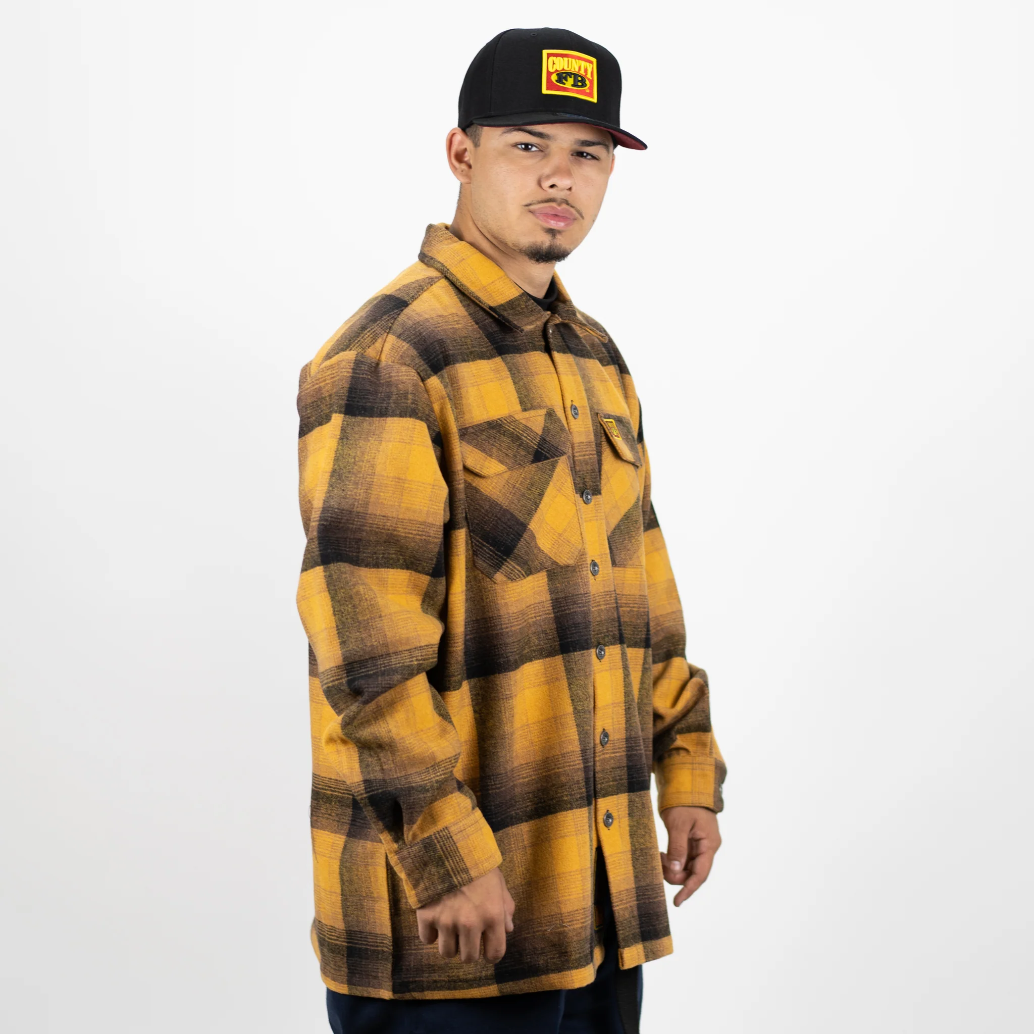 New FB County Super Heavyweight Wool Blend Long Sleeve Shirt - Image 33