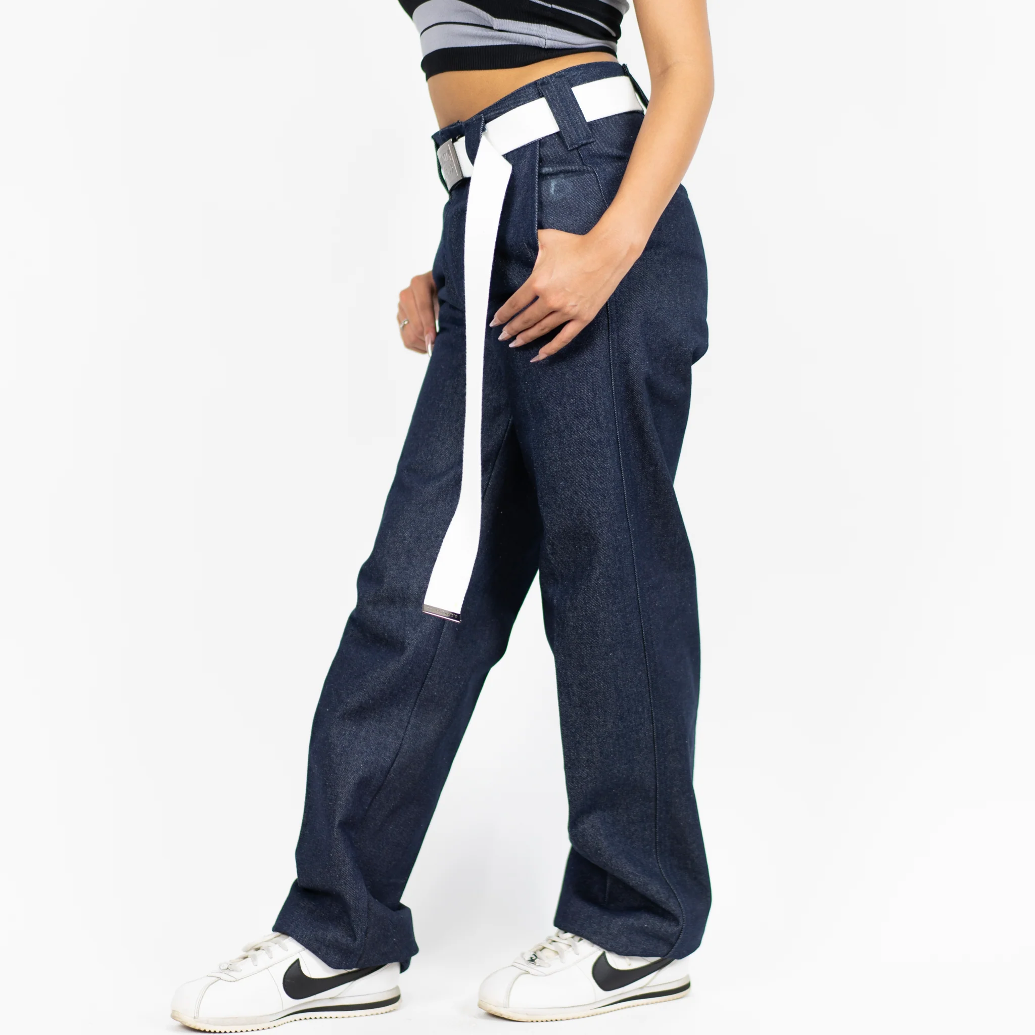 FB County Hard Denim Pants - Image 7