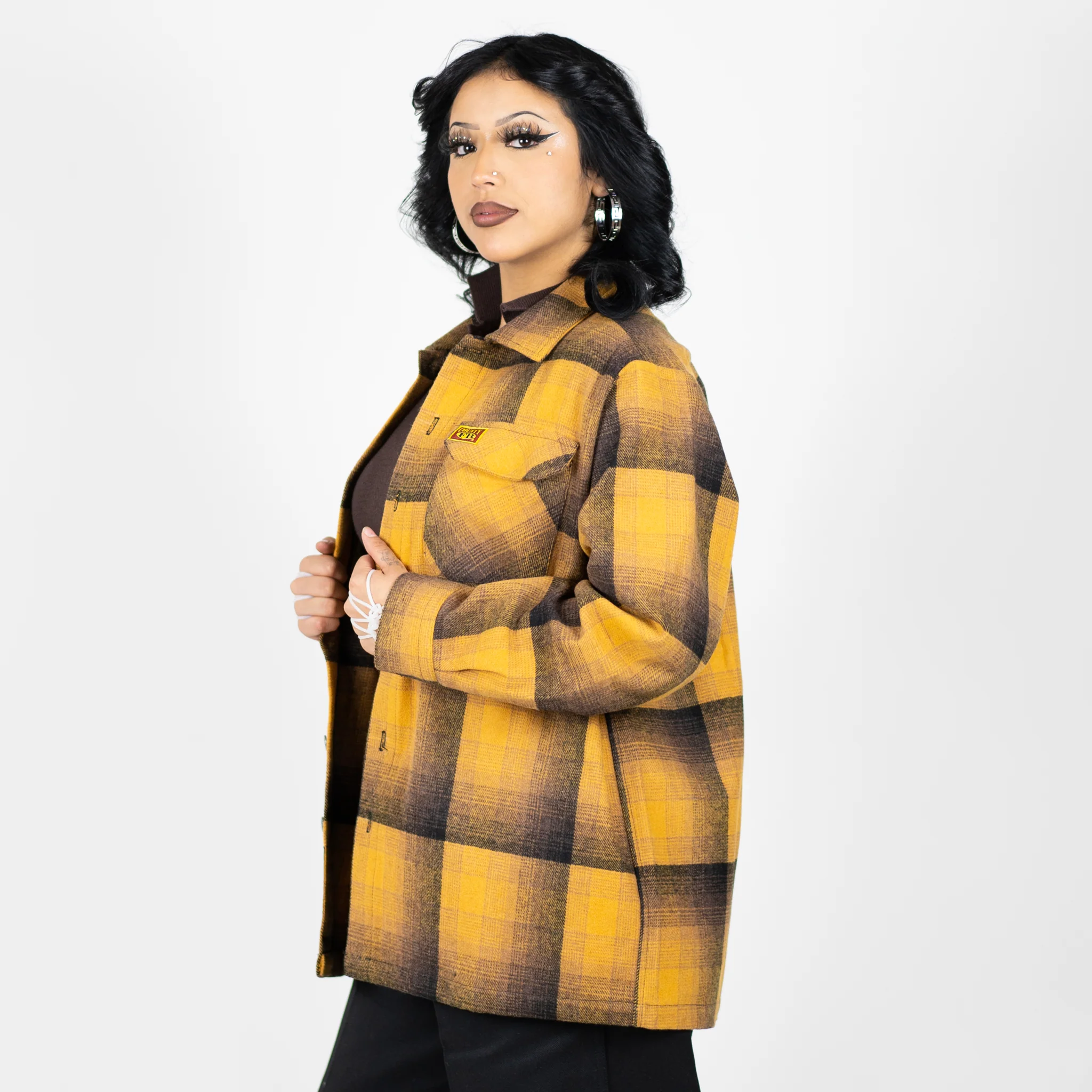 New FB County Super Heavyweight Wool Blend Long Sleeve Shirt - Image 11